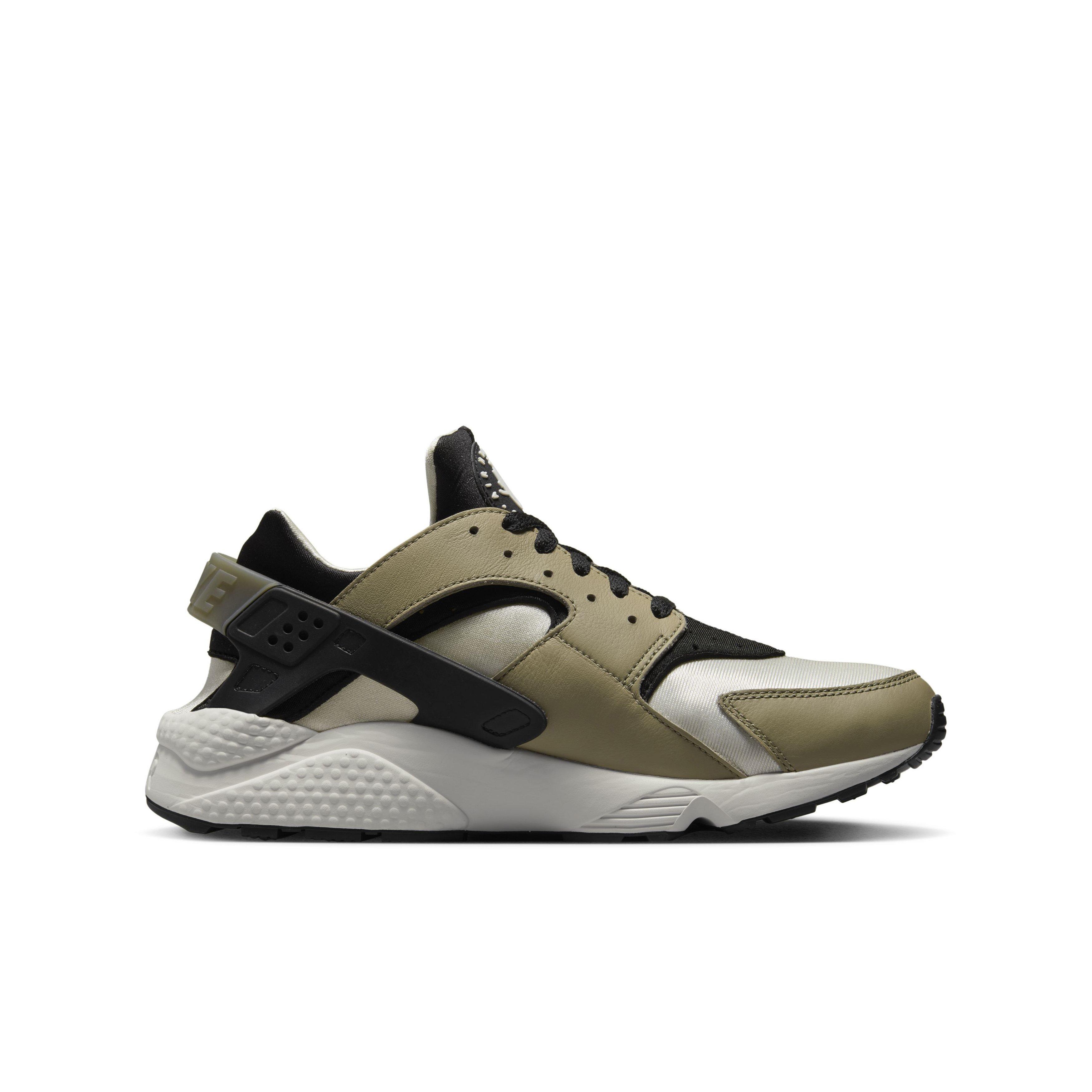 Nike Air Huarache Black Khaki Phantom Grade School Boys Shoe Hibbett